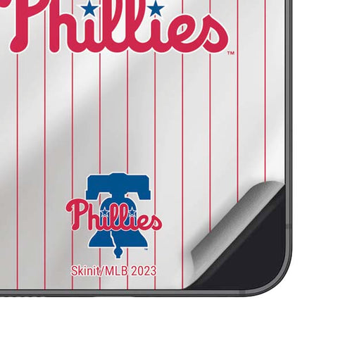 MLB Philadelphia Phillies Home Jersey Galaxy S25 Skin